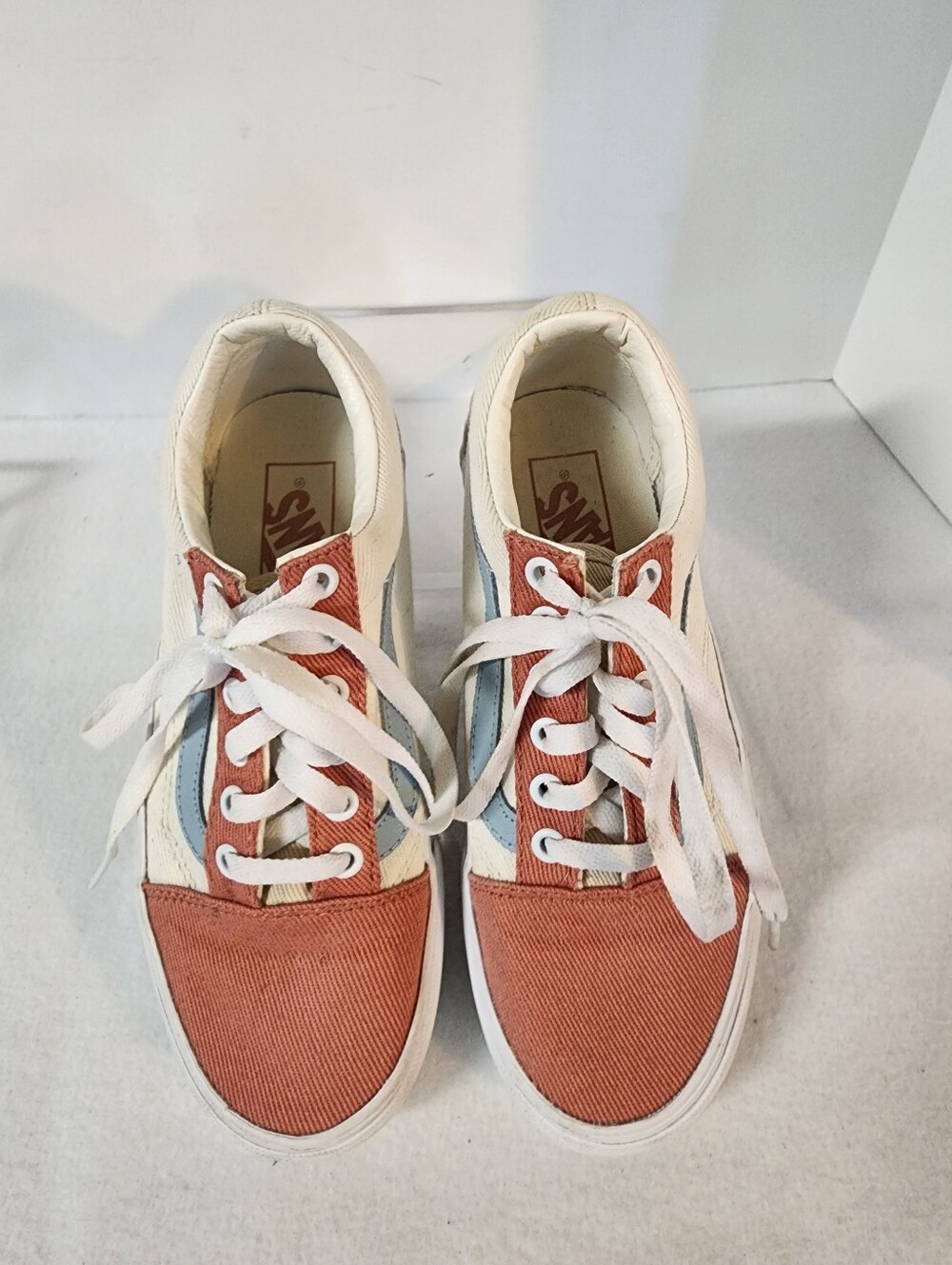 Vans Twill Old Skool Twill Platform Sneakers Womens 6.5 Mens 5
